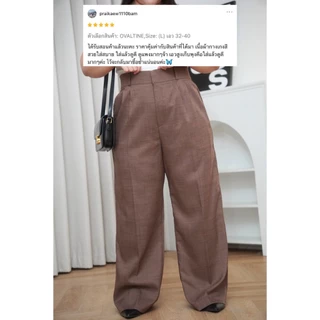 (B01) EVERYDAY PANTS 01 กางเกงเก็บพุง พรางหุ่น พรางหุ่นอ้วน