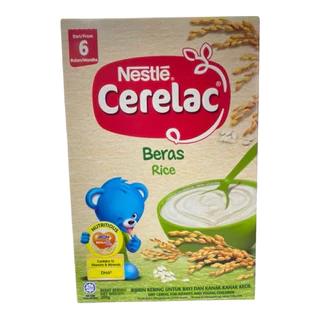 ซีรีแลค Cerelac และซีรีแล็คข้าวสาลีและนม ขนาด 200 กรัม