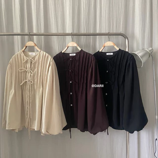 Aimi blouse - ไอมิ - เสื้อแขนยาว แขนบอลลูน