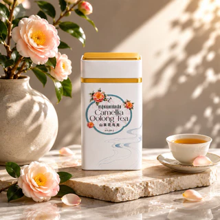 ชาอูหลงคามิลเลีย Camellia Oolong Tea 山茶花乌龙 | ชาอูหลงอบกลิ่นดอกคามิลเลีย ชาพรีเมี่ยม ชงร้อน-เย็นได้ หอมสดชื่น