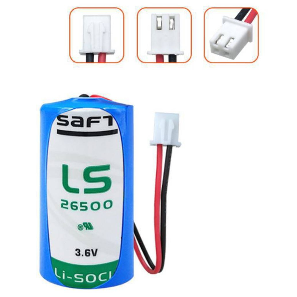 แบตเตอรี่ลิเธียม Saft รุ่น LS26500 ขนาด 3.6V.Lithium Battery แบตเตอรี่