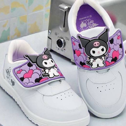 Y-Roon Kuromi 888  รองเท้านักเรียนพละอนุบาลหญิง ยี่ห้อ Y Roon รุ่น 888 Size 25-34 มีบริการส่งด่วน