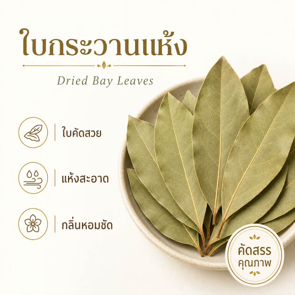 Ships immediately！ใบกระวาน(นอก) เกรดพรีเมียม คัดพิเศษ 100% | Pandan Leaf | ธรรมชาติ กลิ่นหอมหวาน เข้มข้น