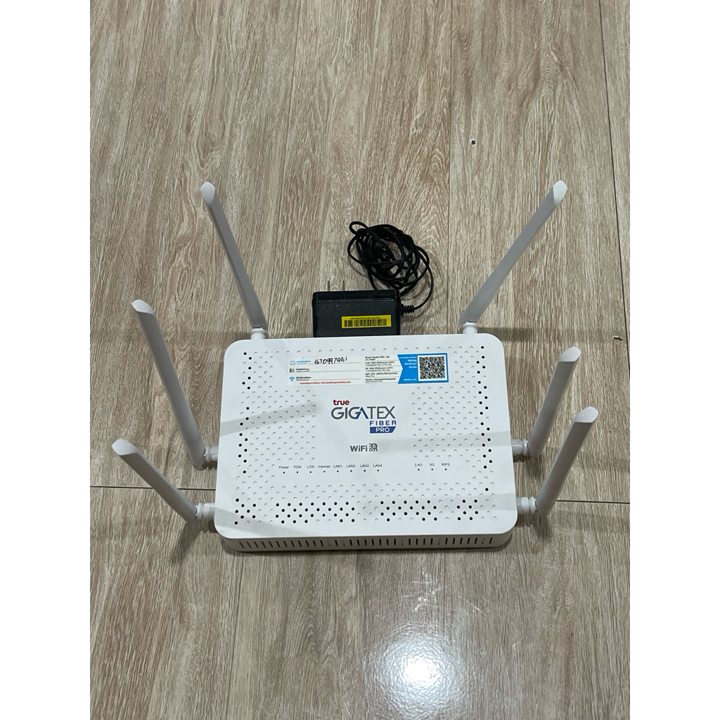 เราเตอร์ WiFi 6 ZTE รุ่น ZXHN F6600P (True Gigatex) มือสอง พร้อมใช้งาน