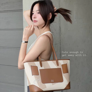 ✨เป็นของแท้ 100% 🔥 Rally Mini Leather Tote กระเป๋า bag Rally Movement