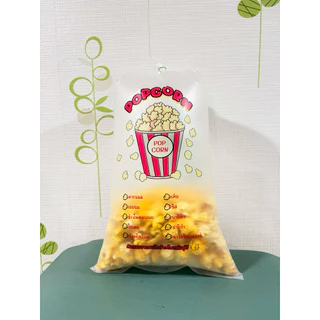 ถุงป๊อปคอร์น HDPE Food Grade 7x18 8x18 9x18 นิ้ว ถุงใสเหนียว สำหรับป๊อปคอร์น