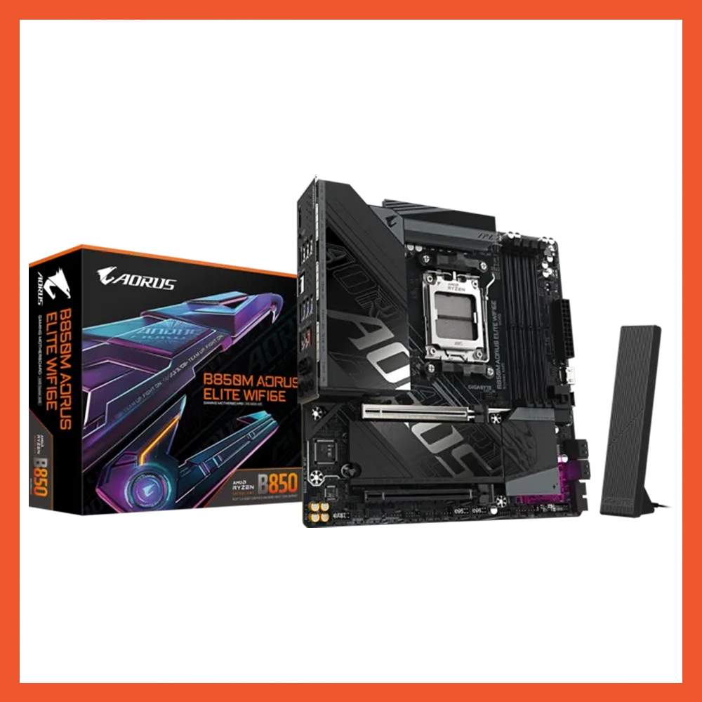 MAINBOARD GIGABYTE B850M AORUS ELITE WIFI6E DDR5 AM5