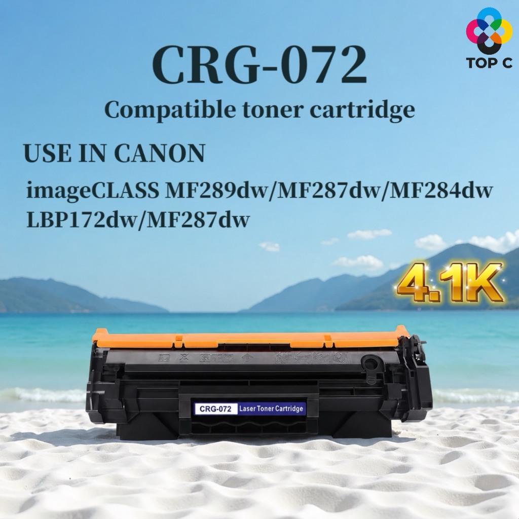 หมึกเทียบเท่า CRG-072 /หมึก canon 072 /072/MF289dw/MF287dw/MF284dw/LBP172dw/MF287dw