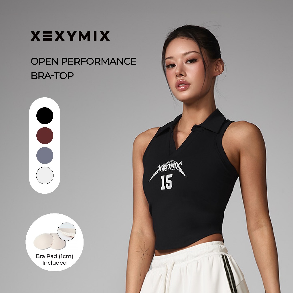 [XEXYMIX] Open Performance Bra-Top