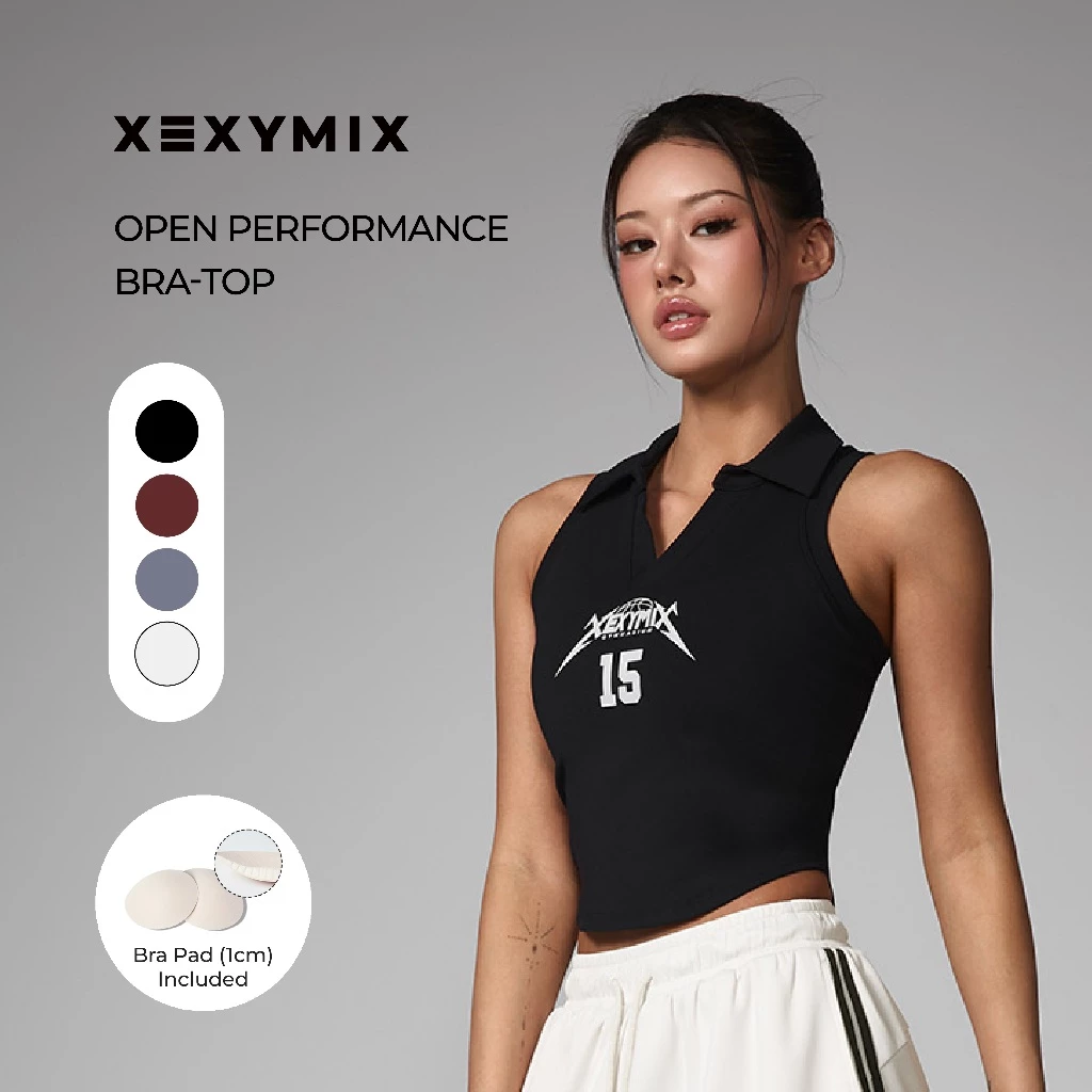 [XEXYMIX] Open Performance Bra-Top