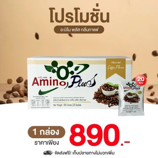 อะมิโน พลัส Amino Plus ปรับสมดุลภูมิคุ้มกัน ป่วยง่าย ภูมิแพ้ ต้านป่วย เสริมเกราะร่างกาย