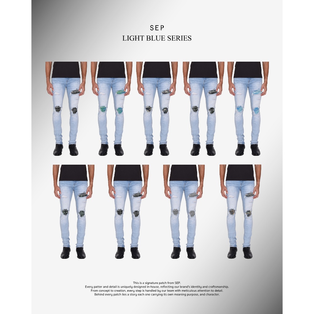 SEP Series Light Blue Skinny Jeans