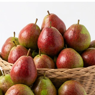 ลูกแพร์แดง (Red Pear) (1KG) เกรดคัดพรีเมียม หวานฉ่ำ หอมละมุน