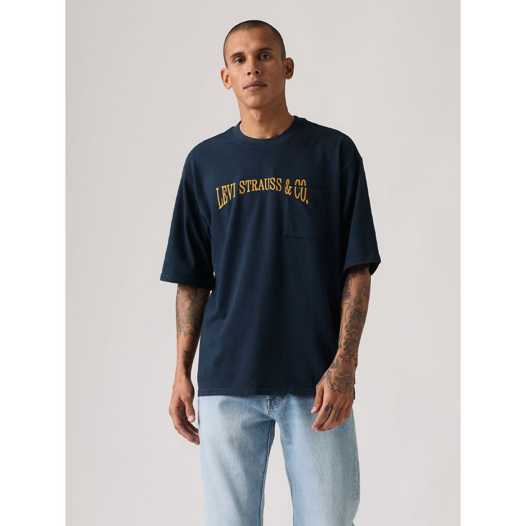 เสื้อยืดผู้ชาย Levi's® Men's Half-Sleeve Graphic Pocket T-Shirt