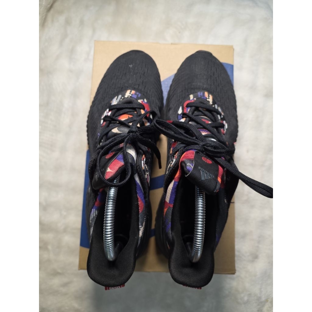 AD002 adidas Alphabounce 1 'Chinese New Year -BlackScarlet'รองเท้าวิ่งและใส่ลำลองรุ่นพิเศษที่ทำออกมา