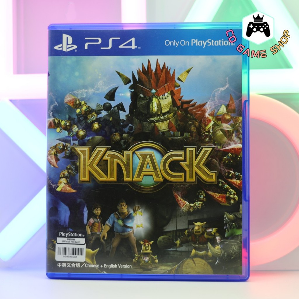 แผ่นเกมส์ PS4 KNACK (มือ 2) พร้อมส่ง