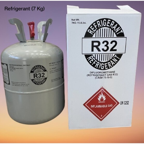 น้ำยาแอร์ R-32 ขนาด 7 Kg. ยี่ห้อ Refrigerant
