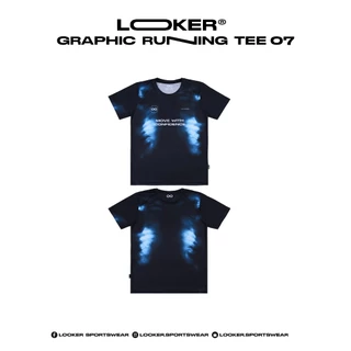 LOOKER Sportswear 2026 - Graphic Running Tee เสื้อวิ่งเสื้อยืดพิมพ์ลาย แขนสั้น