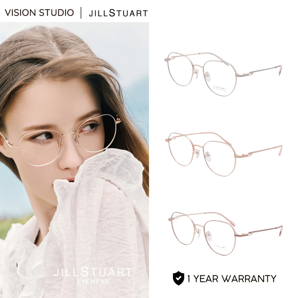 👓แว่นสายตา Jillstuart รุ่น Expedition JL33051 รวมทุกสี ใหม่ ของแท้100% รับประกัน 1 ปีเต็ม พร้อมอุปกร