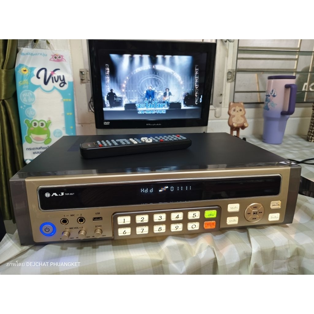 สินค้ามือ2 Secondhand item เครื่องเล่นคาราโอเกะ คาราโอเกะ AJ TKR 302T AJ KARAOKE PLAYER TKR 302T เคร