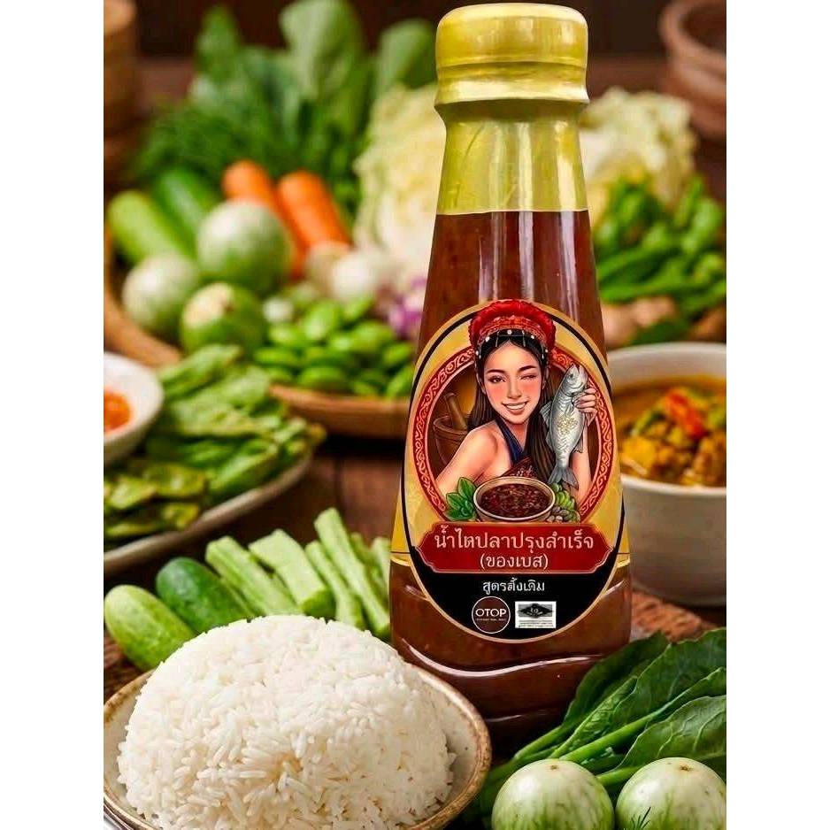 น้ำไตปลาปรุงสำเร็จ(ของเบส) ซอสปลรุงรส ไตปลา