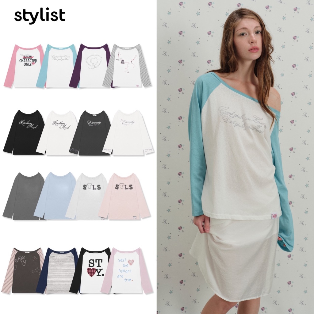 (พร้อมส่ง โค้ด 30% Max 1,000) STYLIST - Mila Amour เสื้อปาดไ