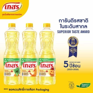 เกสร น้ำมันปาล์ม 1 ลิตร (ยกลังx12ขวด)