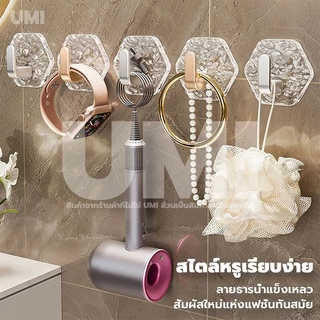 ตะขอติดผนัง ตะขอแขวนติดผนัง ไม่ต้องเจาะ แข็งแรง กันน้ำ กันสนิม เหมาะสำหรับห้องน้ำและห้องครัว ติดตั้งง่าย