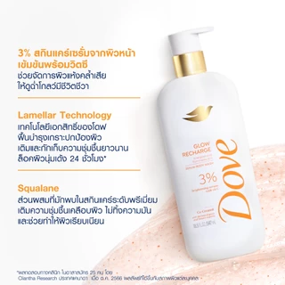 ใหม่! โดฟเซรั่มอาบน้ำ โกลว์รีชาร์จ เซรั่ม บอดี้วอช และ ไฮเดรชั่น บูสต์เซรั่ม บอดี้วอช ขนาด 547มล. x1-x2