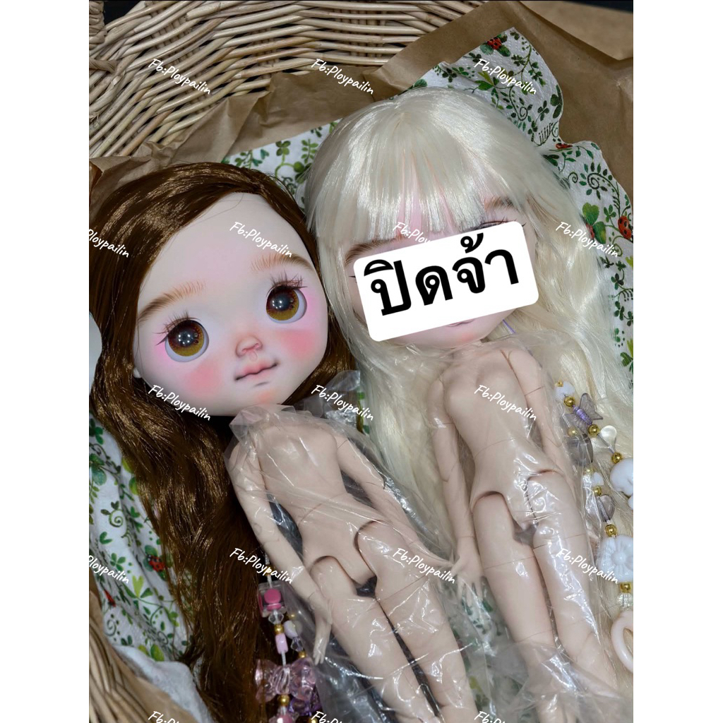 🌷พร้อมส่ง🌷ตุ๊กตาบลายธ์คัสต้อม Blythe งาน Aline Blythe