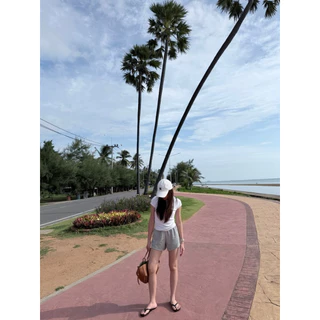 กางเกงเอวยาวยืด----ขาสั้น