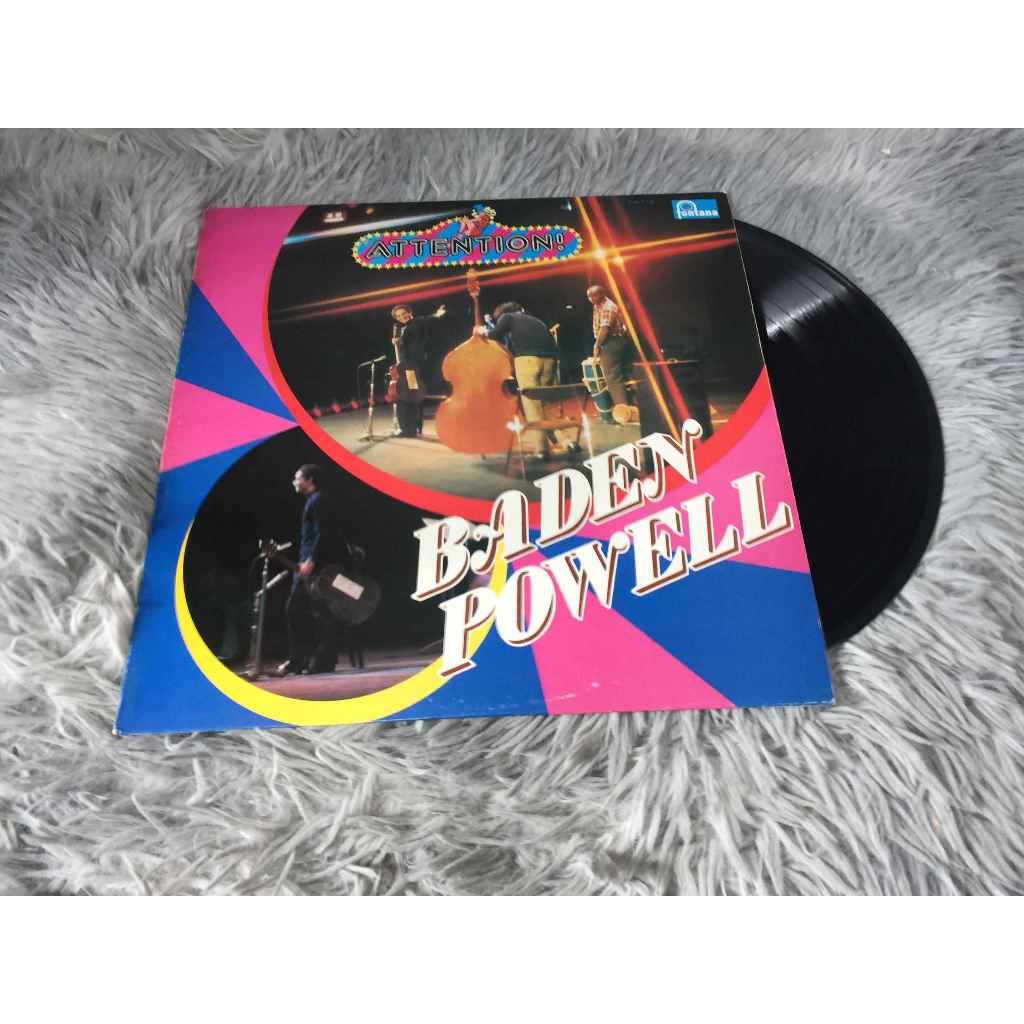Baden Powell – Attention! Baden Powell! ขนาด 12 นิ้ว LP G067