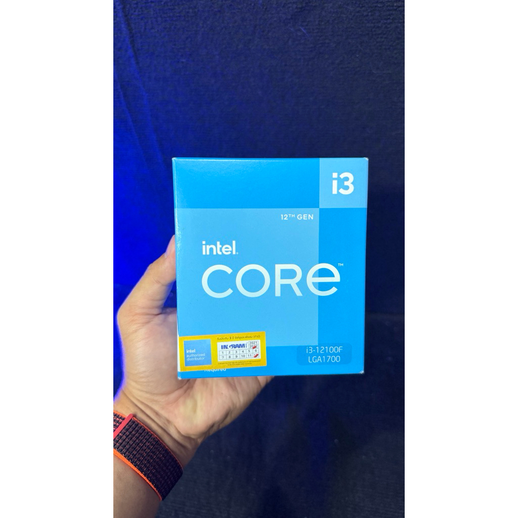 CPU INTEL I3 12100F (มือสอง)