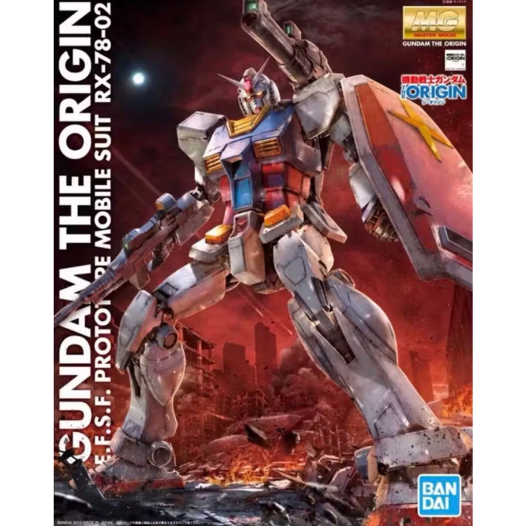 MG 1/100  RX 78-2 Gundam The Origin