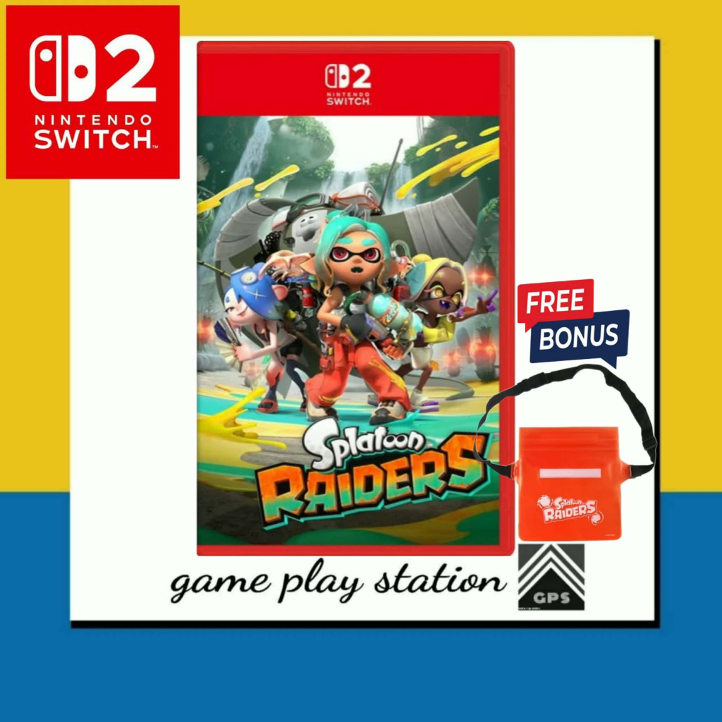 Ns2 nintendo switch 2 splatoon raiders ( english )