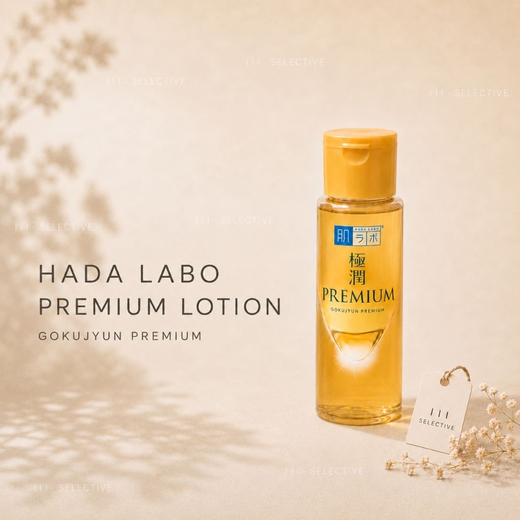 🇯🇵[ของแท้/พร้อมส่ง] Hada Labo Premium Lotion 170ml. สูตรญี่ปุ่น (น้ำตบเซฟผิวอ่อนวัย)