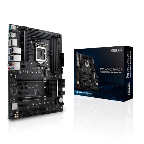 MAINBOARD (เมนบอร์ด) 1151v2 ASUS PRO WS C246-ACE (WORKSTATION) พร้อมส่ง