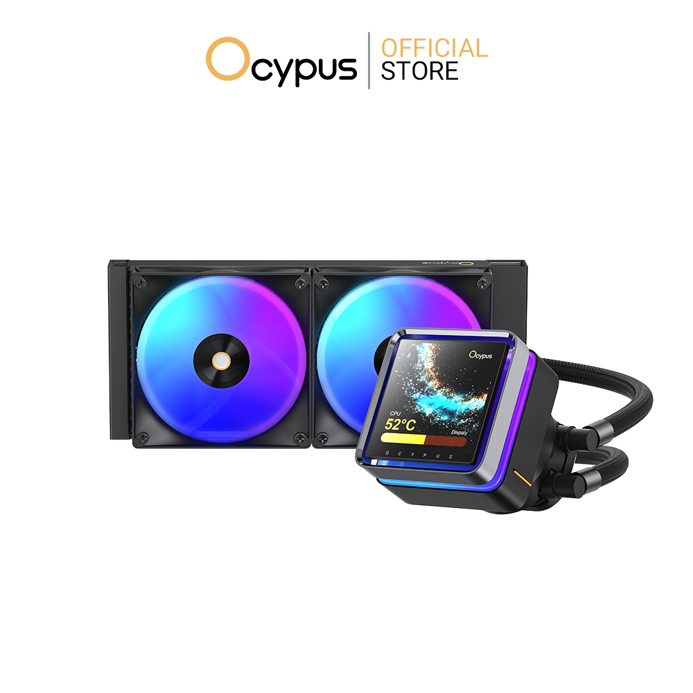 OCYPUS SIGMA L24 EX BLACK ARGB (CPU AIR COOLER / ชุดน้ำความร้อนซีพียู)