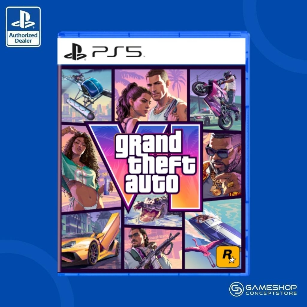 [ในกล่องไม่มีแผ่นเกมครับ เริ่มส่ง 19 Nov] PlayStation : PS5 Grand Theft Auto VI Standard Edition (Z3