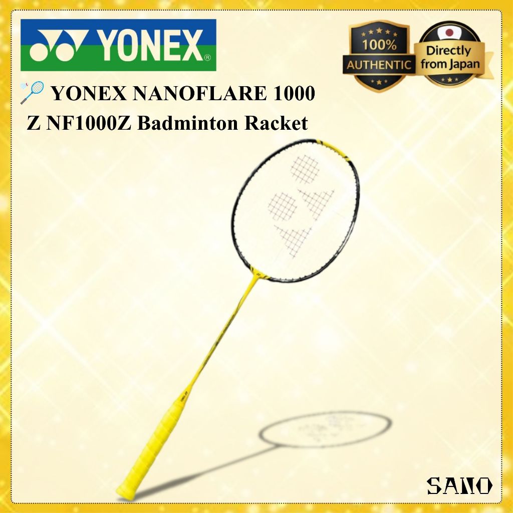 YONEX NANOFLARE 1000 Z NF1000Z Badminton Racket Frame Only Lightning Yellow Power Speed Japan