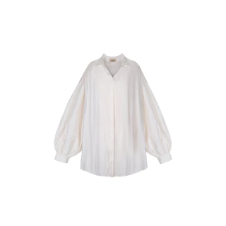 MERMAIDSTUDIO - SUNSCAPE BLOUSES เชิ้ตโบโฮผ้าบางสบายทรงโอเวอร์ไซส์ #8088