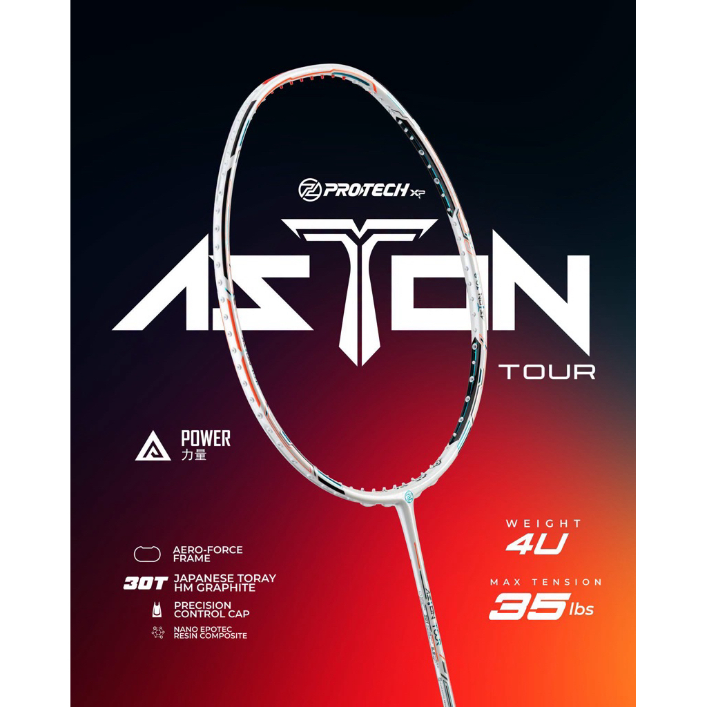 Protech Sports ไม้แบดมินตัน รุ่น Aston Tour Series