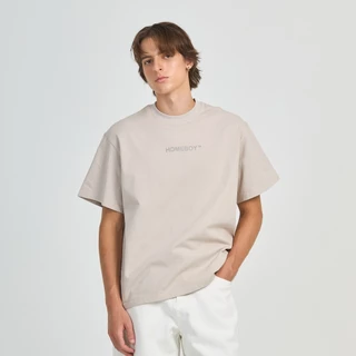 HOMEBOY เสื้อOVERSIZE HB.FREE.LINE.BASIC คอตตอน100% ใส่ได้ทุกวัน