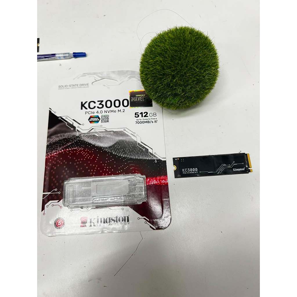 512 GB SSD (Solid State Drive) KINGSTON KC3000 - PCIe 4/NVMe M.2 2280 ครบกล่อง ประกันเหลือ