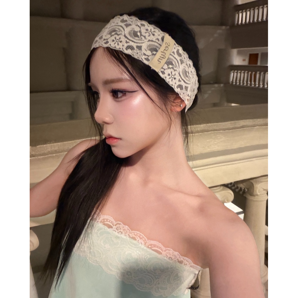 Serlyn | Lace Headband ที่คาดผมลูกไม้นิ่มยืด