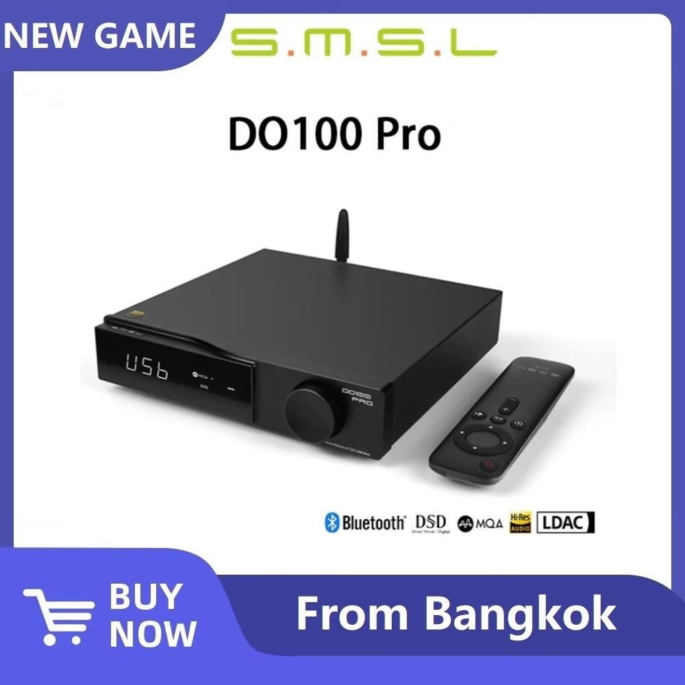 Local SMSL DO100 Pro Hi-Res MQA DAC Dual ES9039Q2M ถอดรหัส Bluetooth5.1High End Digital DAC