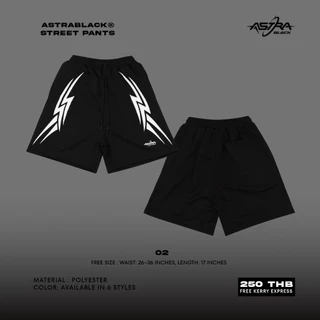 ASTRABLACK - WARM SHORTS (กางเกงวอร์มขาสั้นสีดำ)