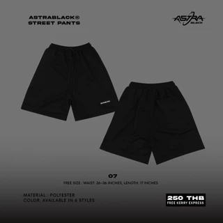 ASTRABLACK - WARM SHORTS (กางเกงวอร์มขาสั้นสีดำ)