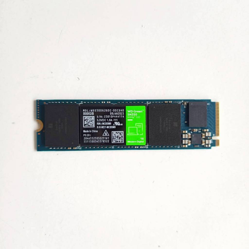 SSD  M.2  NVME  500GB  WD GREEN  SN350  ประกัน  2  เดือน