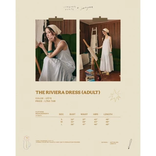 lookbookpetite x junejune | the riviera dress (adult) สี Cote